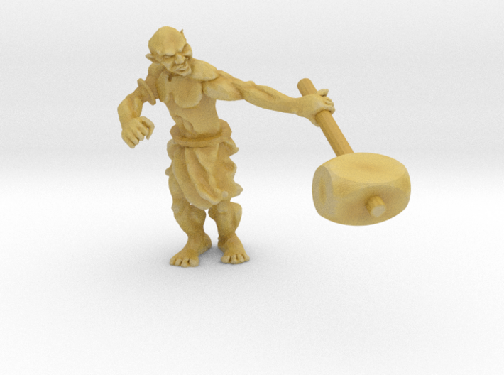 31mm Orc Miniature 3d printed 