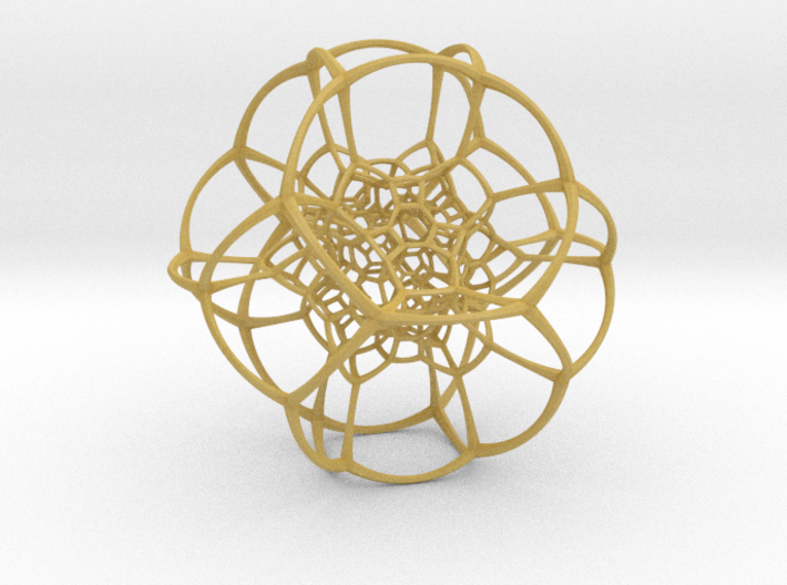 Inverted Truncated Octahedral Lattice 3d printed