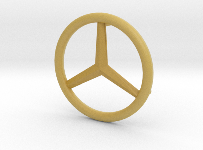 Mercedes Logo - Playbig 3d printed