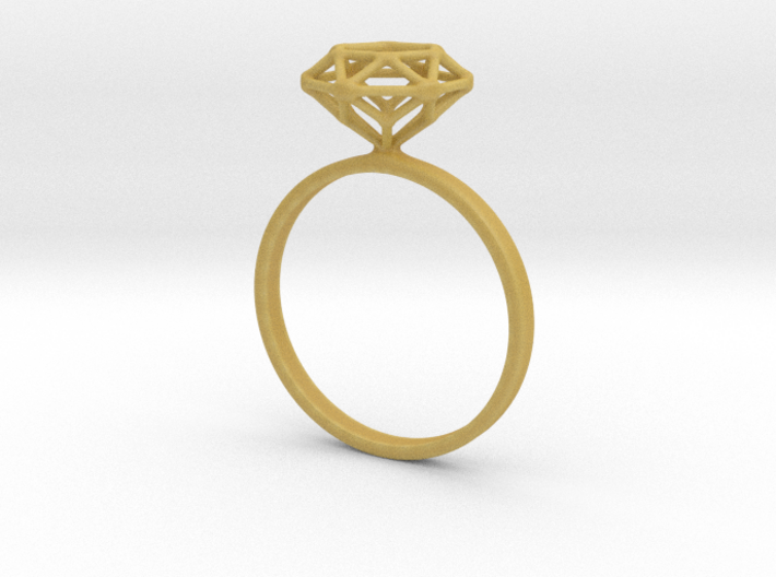 Diamond Ring 52 3d printed