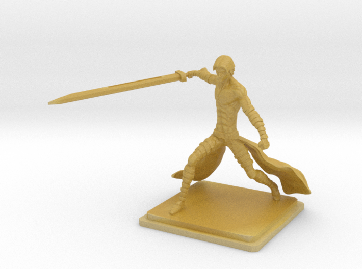 Barbarian figurine 3d printed 