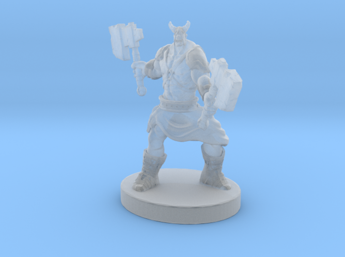 Orc Warrior Figurine 3d printed