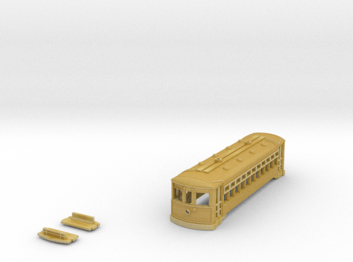 N Scale 2 Truck BIRNEY Shell 3d printed 
