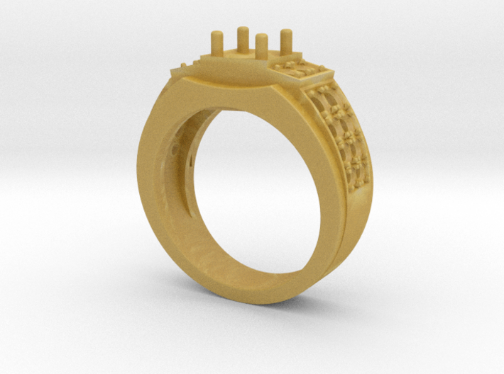 Man Wedding Ring R2 3d printed 