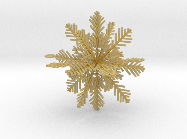 Snowflake for Decoration 3d printed