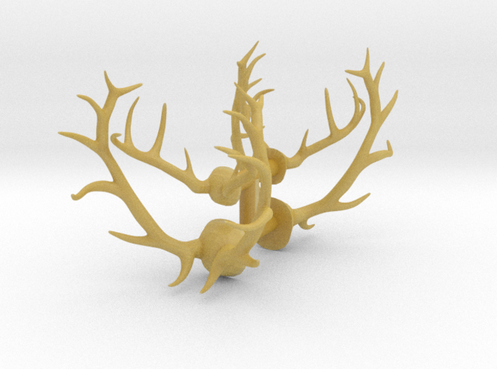 1/48 Elk and Deer antlers 3d printed 