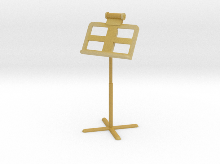 Miniature 1:24 Music Stand 3d printed 