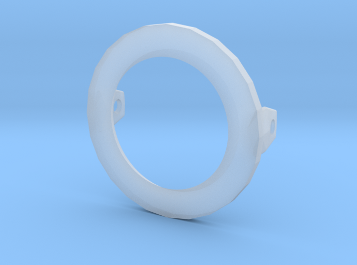 Ping pong ball holder for puppet eyelid 3d printed