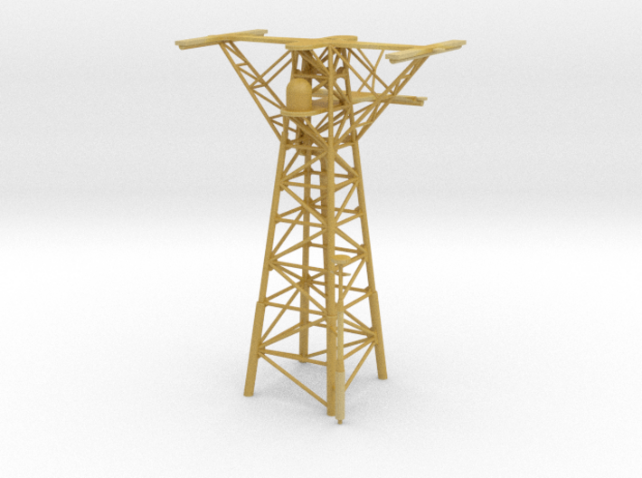 O.H. Perry Mast #3 in 1/200 scale 3d printed 