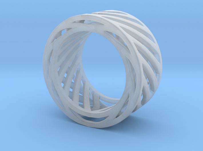 Double Wire Ring 3d printed