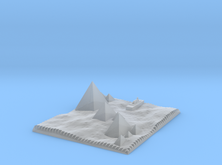 Traditional View Of The Pyramids 3d printed