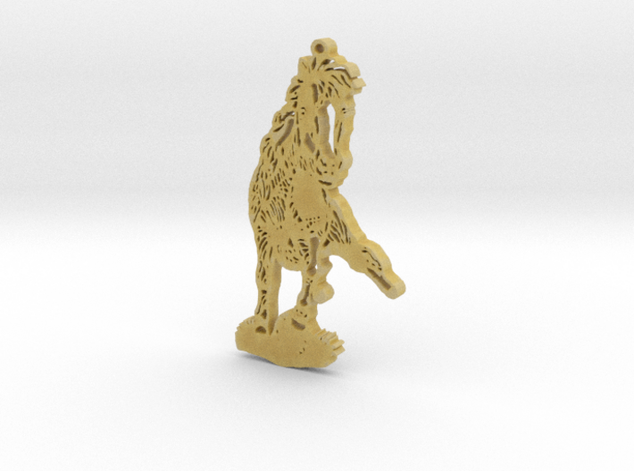 &quot;Cherry the miniature trick horse sits&quot; pendant or 3d printed