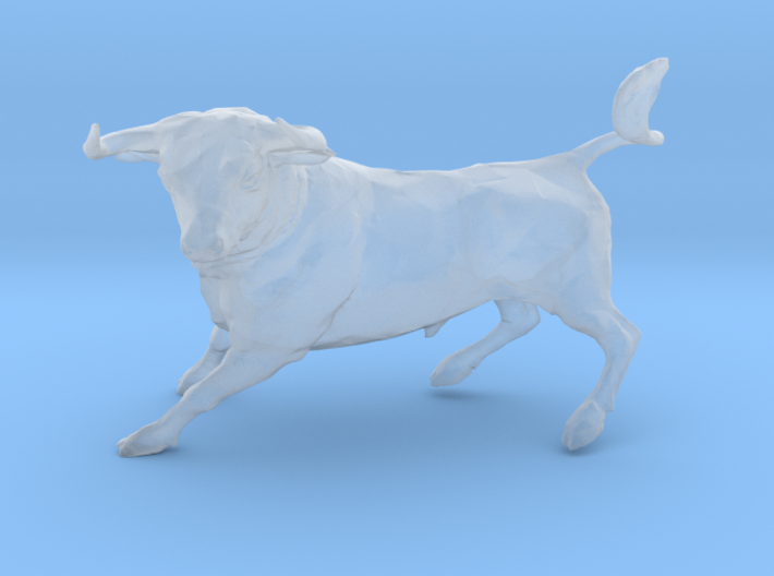 Wall Street Stock Market Bull 3d printed