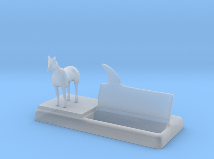 horse business card holder 3d printed