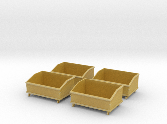 O Scale Dumpsters (Early 1950s) 3d printed 