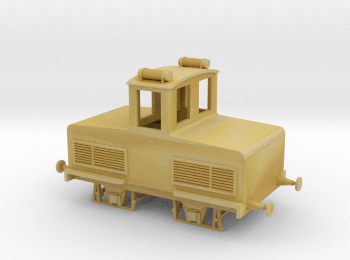 Accumulator model locomotive scale 1/87 3d printed 