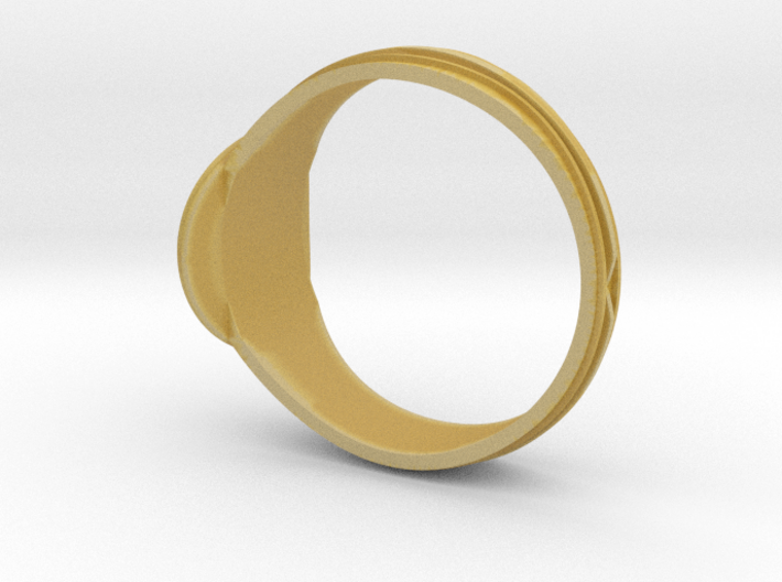 Christian Navigator Ring 3 3d printed