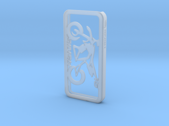 iPhone 5 case for Supermoto personalized with name 3d printed