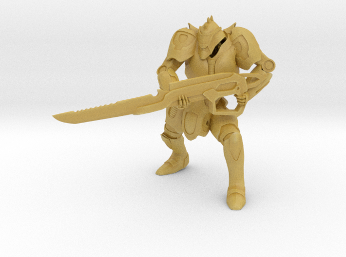 Mech Samurai - Lancegun 3d printed 
