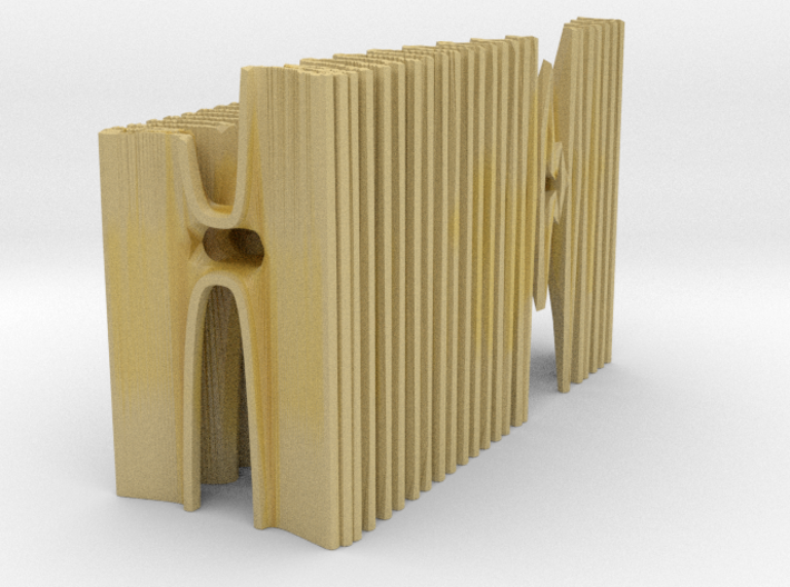 The Hybrid Cathedral - Tessellate A+D 3d printed