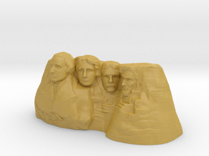 Mount Rushmore 3D print 3d printed