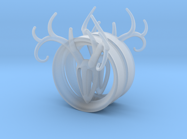 1 &amp; 15/16 inch Antler Tunnels 3d printed