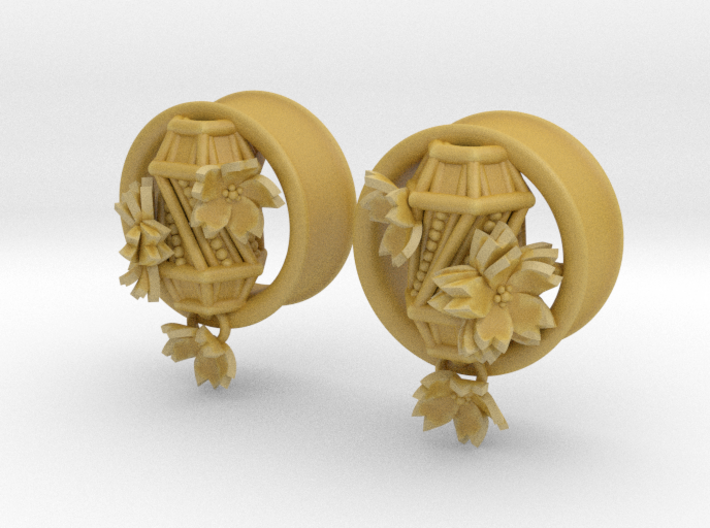 1 1/16 Inch Hanging Asian Lantern Tunnels 3d printed