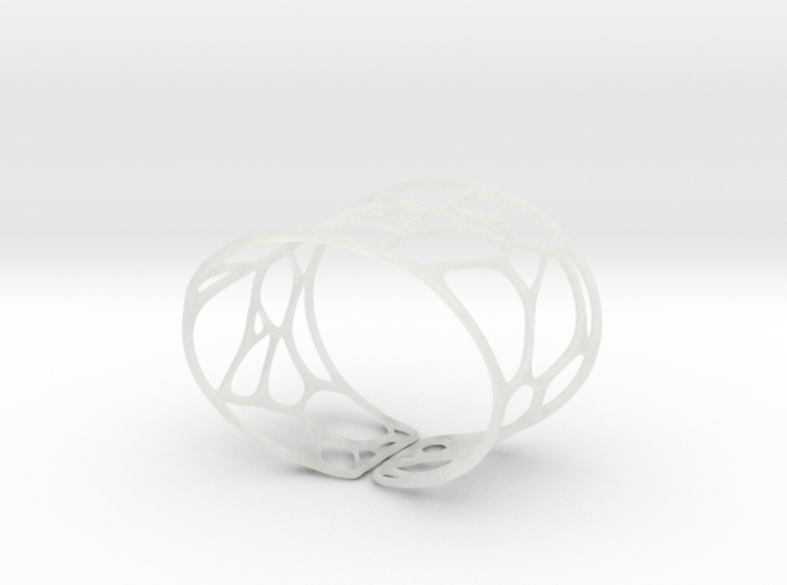 Bracelet Voronoi II 3d printed