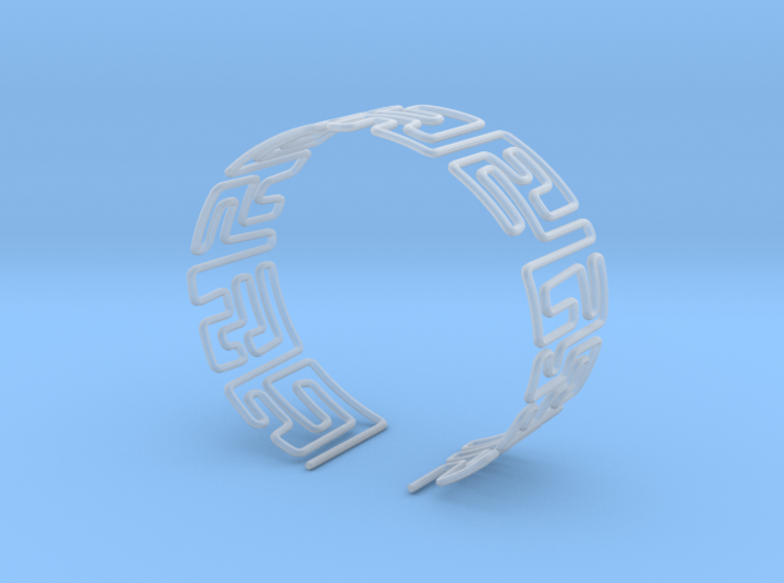 Maze Bracelet Size S 3d printed