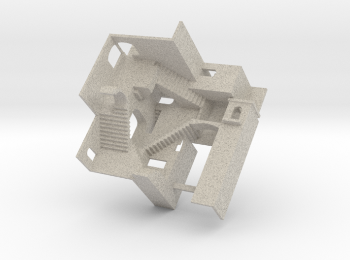 crazy stairs 3d printed