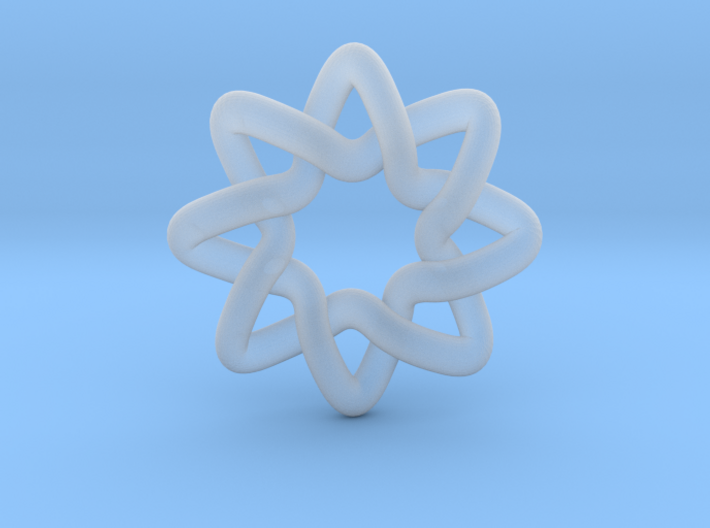 Basic Compass Knot 3d printed