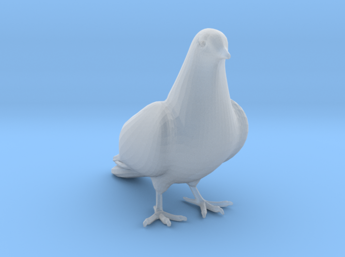 Bird No 2 (Dove) 3d printed