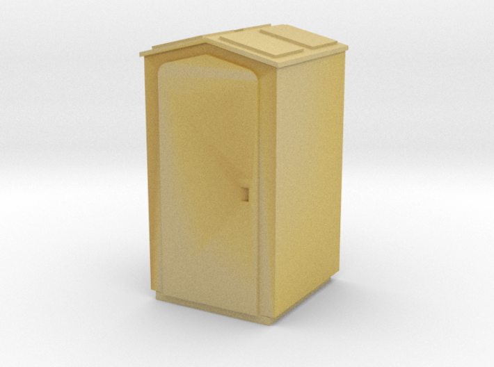 Dixi Portable Toilet (n-scale) 3d printed