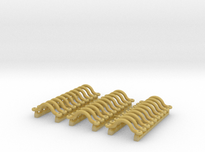 Hand Rail -Set of 30 (1:29 scale) 3d printed 