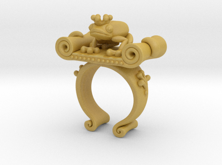 KingFrog in younghood 3d printed