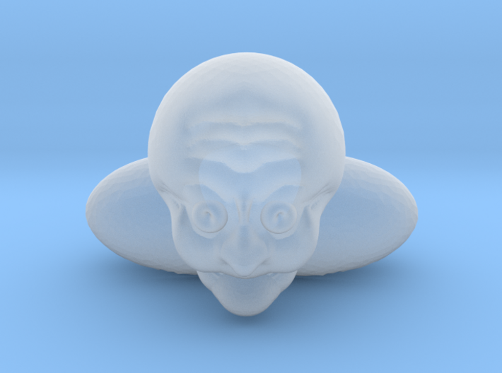 Old Bald Guy Bust 3d printed