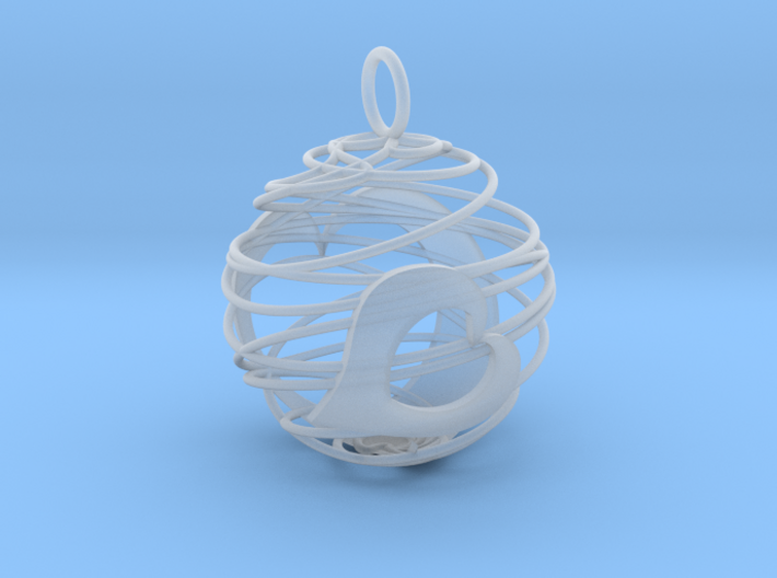 Christmas Bauble 2 3d printed