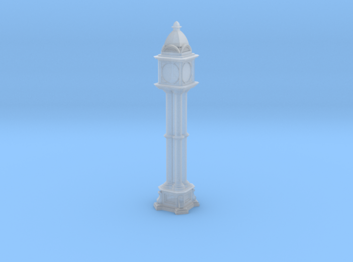 Victorian cast iron clock tower 3d printed