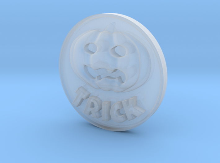 Trick Or Treat Coin 3d printed
