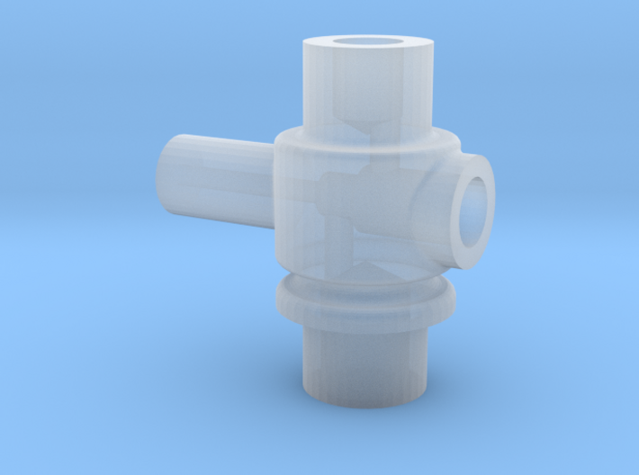 3/4&quot; Scale Nathan Whistle Valve Body 3d printed