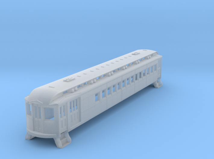 N Scale L&amp;WV Short Steel Combine body shell 3d printed