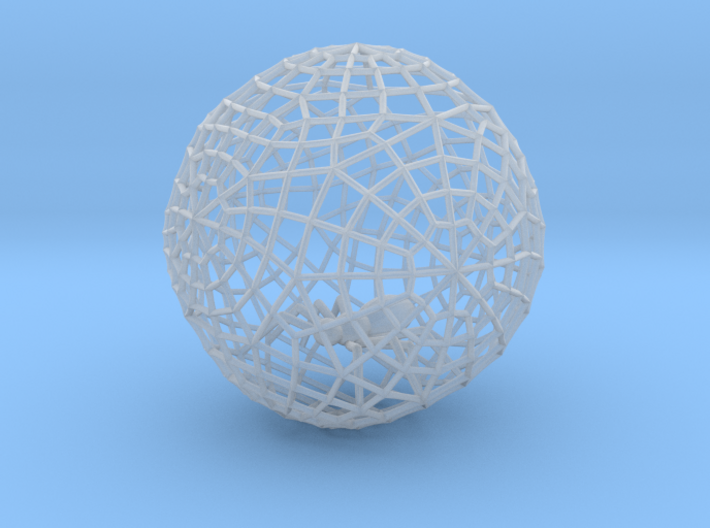 Bauble, Ball, Spider in Web 3d printed