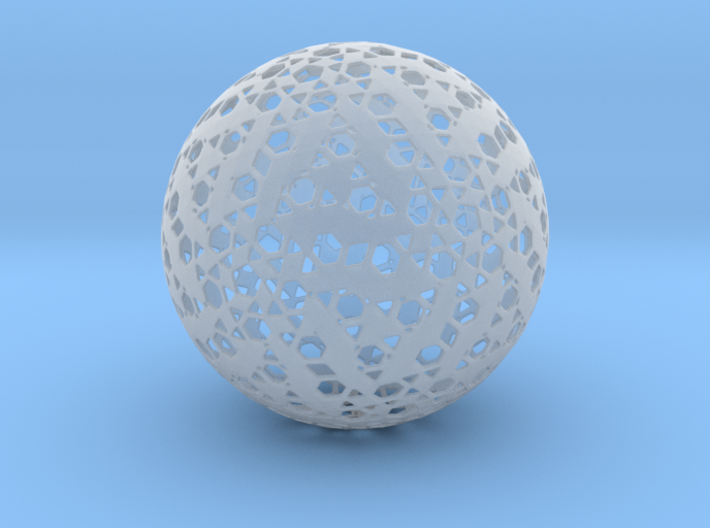 HexPent Sphere 3d printed