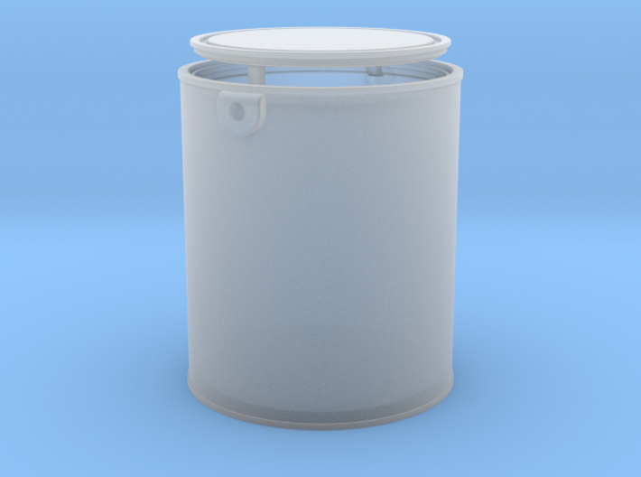 1/6 Scale Gallon Paint Can 3d printed
