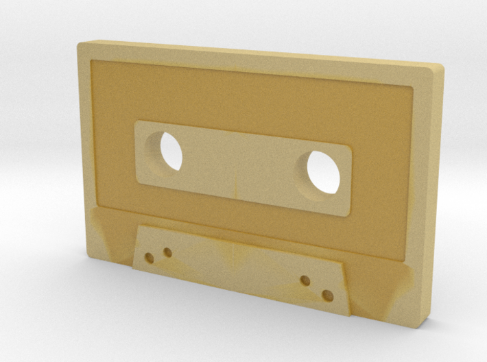 Cassette Tape Pendant/Keychain 3d printed
