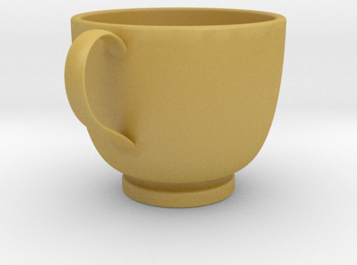 Turkish Coffee Cup 3d printed