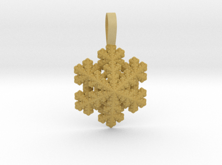 35mm Snowflake Decoration 3d printed 