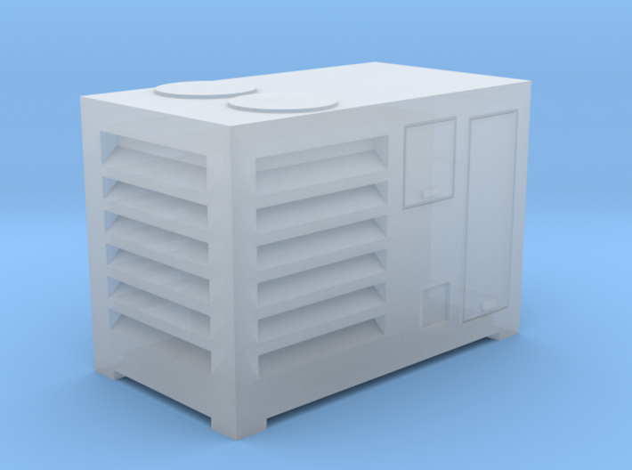 N Scale Rooftop Air Conditoner 3d printed