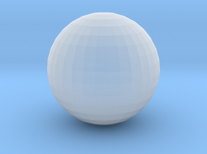 Ball - for bowling alley set 3d printed