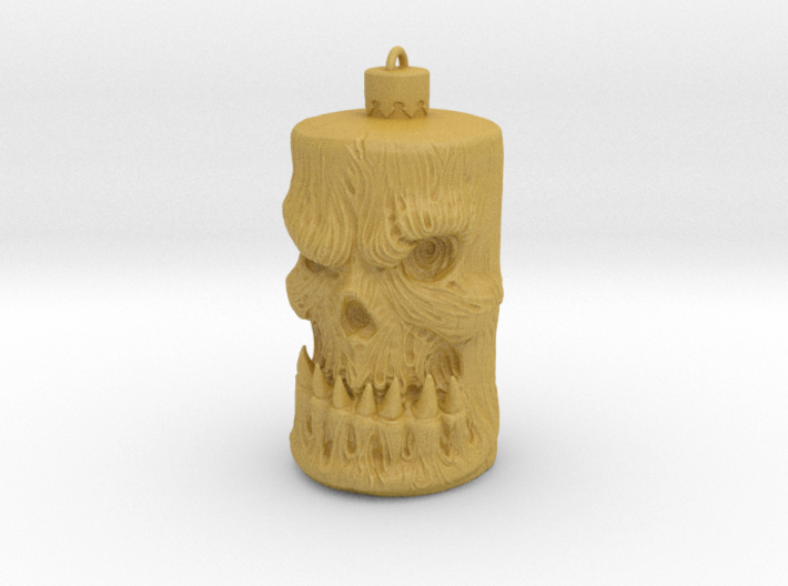 Skull Ornament 3d printed